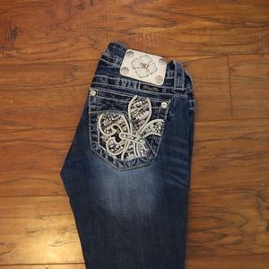 Miss Me Size 24 BootCut Jeans